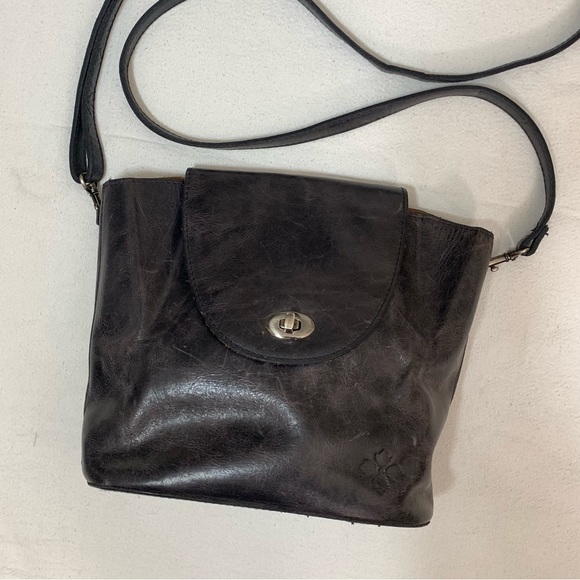 Patrician Nash Convertible Bag Backpack Crossbody Shoulder Purse Black Medium - Picture 12 of 15